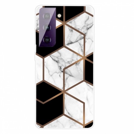 Fashion TPU Deksel for Samsung Galaxy S22+ plus - Marmor mønster