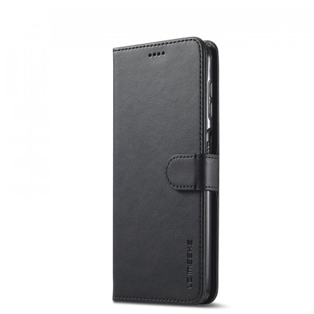 LC.IMEEKE Lommebok deksel for Samsung Galaxy A12 svart