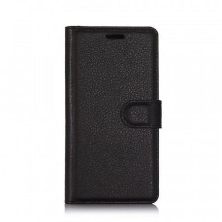 Lommebok deksel for HTC U Play svart