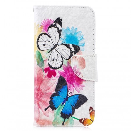 Lommebok deksel til Huawei P30 Lite - Butterfly