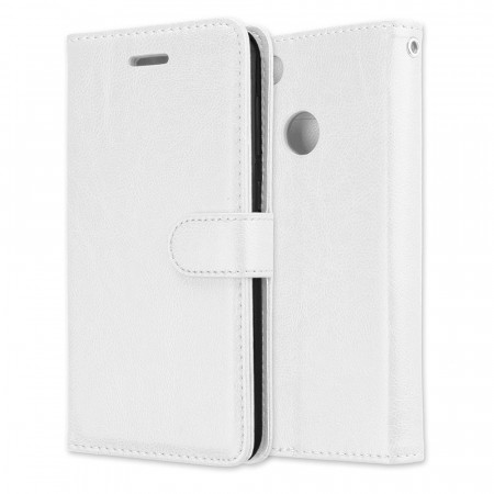 Lommebok deksel for Huawei P9 Lite Mini hvit