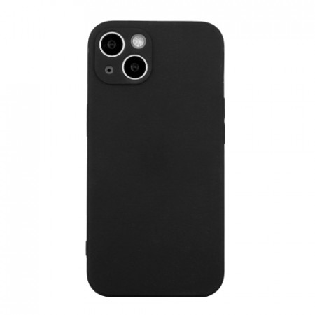Tech-Flex silikondeksel til iPhone 14 Plus svart