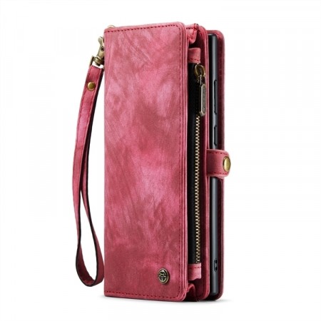 CaseMe 2-i-1 Lommebok deksel Samsung Galaxy S26 Ultra 5G rød