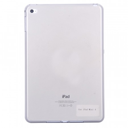 TPU Deksel for iPad Mini 4 svart gjennomsiktig