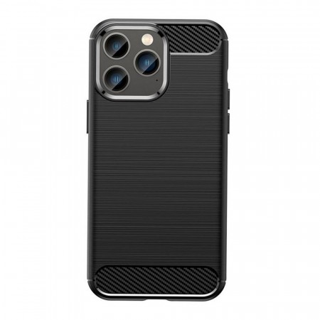 TPU Deksel Carbon iPhone 14 Pro svart