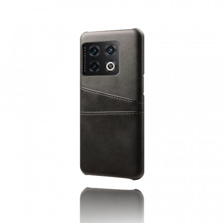 Tech-Flex TPU Deksel med PU-lær plass til kort OnePlus 10 Pro 5G svart