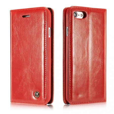 CaseMe flip deksel for iPhone 7/8 Rød