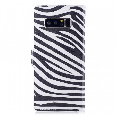 Deksel for Samsung Galaxy Note 8 - zebra mønster