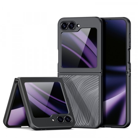 Dux Ducis  Aimo Series deksel Samsung Galaxy Z Flip 6 5G Svart
