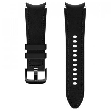 Samsung Galaxy Watch 4/Watch 4 Classic/Watch 5 Hybrid skinnreim 20mm M/L svart