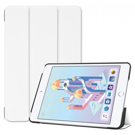 Deksel Tri-Fold Smart iPad Mini 5/4 hvit