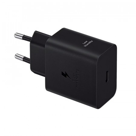Samsung hurtiglader USB-C Vegglader 45W - Svart