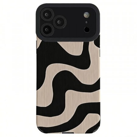 Fashion Deksel for iPhone 18 Pro - Zebra Mønster