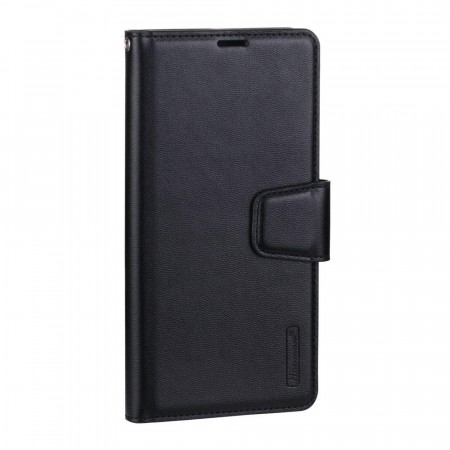 Hanmann Mill Serie Lommebok-deksel for iPhone 12 Mini svart