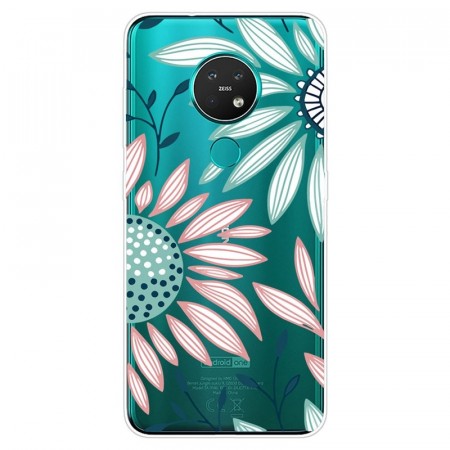 Fashion TPU Deksel for Nokia 6.2/7.2 - Blomster