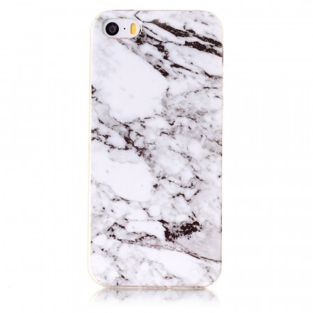 TPU Deksel for iPhone 5S/5/SE (2016) - Marmor