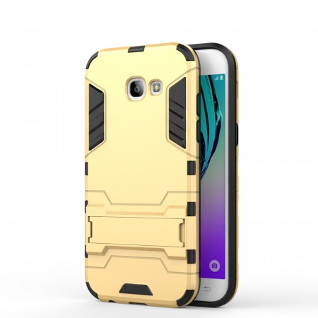 Hybrid TPU + PC Deksel Samsung Galaxy A5 gull (2017)
