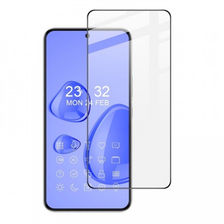 IMAK Herdet Glass skjermbeskytter Samsung Galaxy S23+ plus 5G svart kant