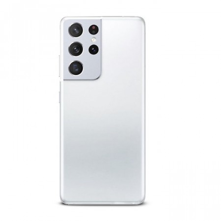 Puro 0.3 Nude Samsung Galaxy S21 Ultra TPU-deksel - Gjennomsiktig