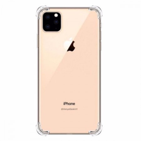 TPU Anti-Scratch Deksel for iPhone 11 Gjennomsiktig