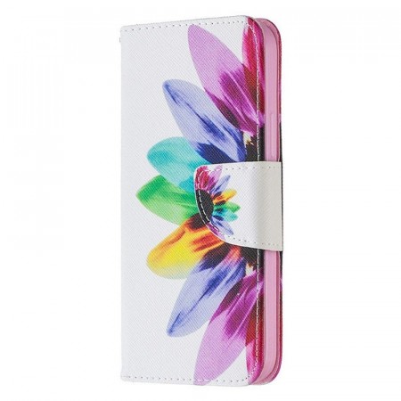 Lommebok deksel for iPhone 12 / 12 Pro - blomst