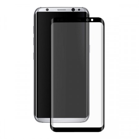Enkay Hat-Prince Buet herdet Glass skjermbeskytter Galaxy S8 svart