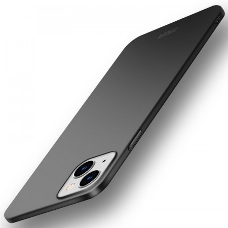 MOFI Shield Slim Frosted deksel til iPhone 15 svart