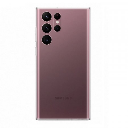 Samsung Galaxy S22 Ultra Silikondeksel - Gjennomsiktig