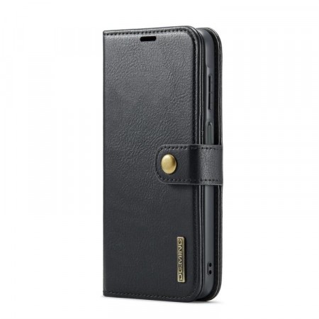 DG.Ming 2-i-1 Lommebok-deksel I Lær Samsung Galaxy A18 svart
