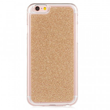 TPU Deksel Bling Glitter iPhone 6/6S - gull