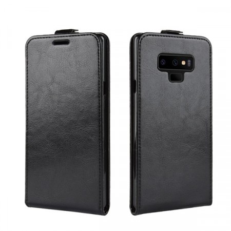 Deksel Vertikalt Flipp for Galaxy Note 9 svart