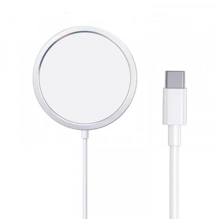 MagSafe hurtiglading Magnetisk trådløs lader 15W hvit