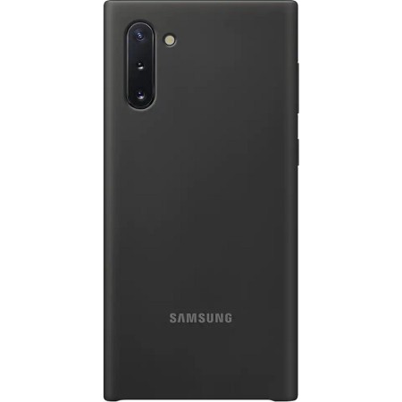 Samsung Galaxy Note10 Silikondeksel - Svart