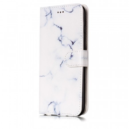Lommebok deksel for iPhone 6 Plus / 6S Plus hvit marmor