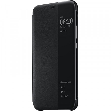 Huawei Mate 20 Lite Smart View Flip-deksel - svart