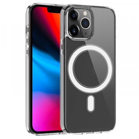 Tech-Flex TPU Deksel for iPhone 13 Pro Max MagSafe Gjennomsiktig
