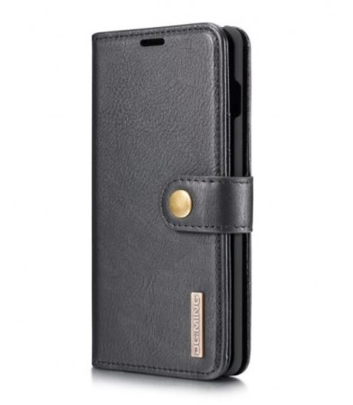 DG.Ming 2-i-1 Lommebok-deksel I Lær Samsung Galaxy S10e svart