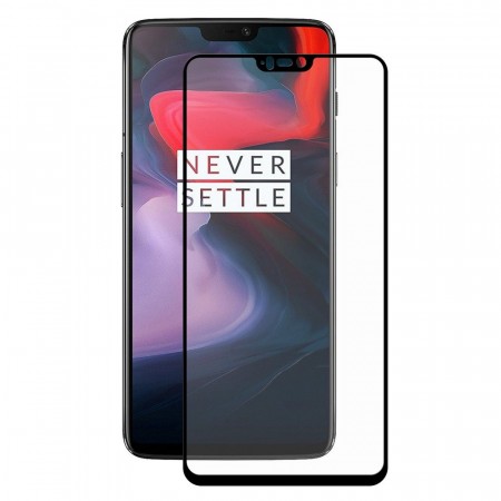 Enkay Hat-Prince herdet glass OnePlus 6 svart