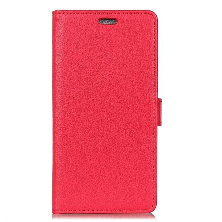 Lommebok deksel for Motorola Moto E5 Plus rød