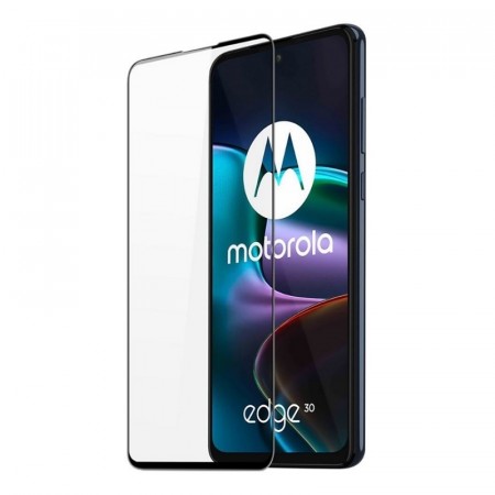 Lux herdet glass 3D skjermbeskytter Motorola Edge 30 5G svart