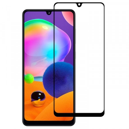 Herdet glass 3D skjermbeskytter Galaxy A32 5G svart kant
