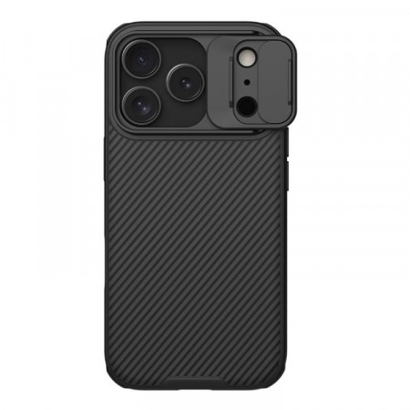 Nillkin CamShield Pro deksel for iPhone 17 Pro Max svart