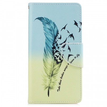 Lommebok deksel Huawei Nova - Feather
