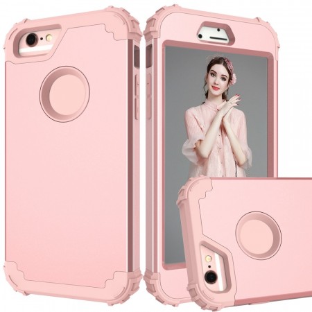 Armor TPU Deksel for iPhone 6/6S rosa