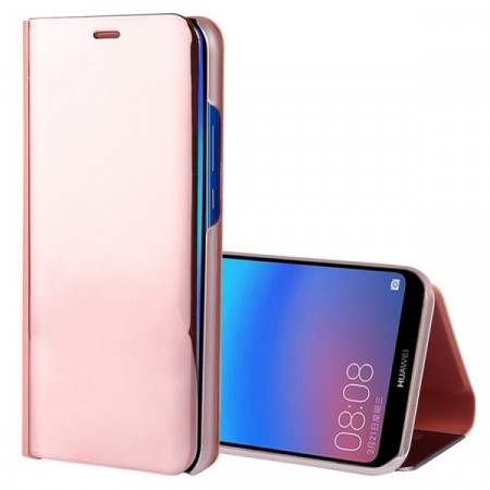 Lux Mirror View Flip deksel Huawei P20 Lite Roségull
