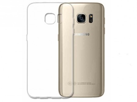 Lux TPU Deksel for Galaxy S7 Edge gjennomsiktig