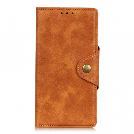 Lommebok deksel Retro for Galaxy Note 10 lite brun