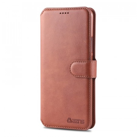 Azns Lommebok deksel for Huawei Mate 20 Pro brun