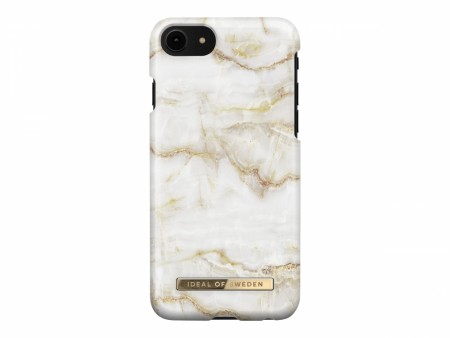 iDeal of Sweden Fashion iPhone 7/8/SE (2020) Golden Pearl Marble