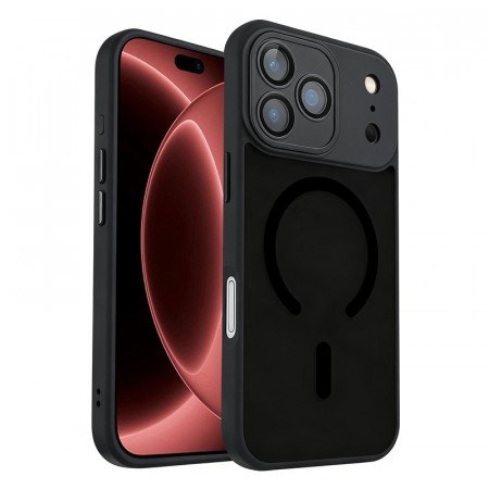 XDcase Frosted Deksel iPhone 18 Pro MagSafe - Svart